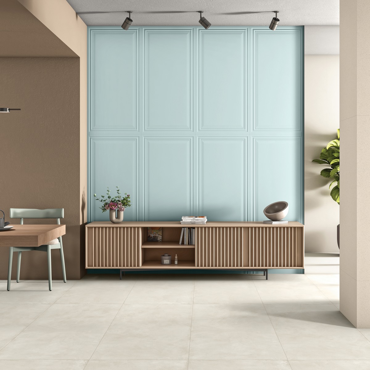 N90057 Leaf Wainscot Matt 60x120 Mozart фото 8