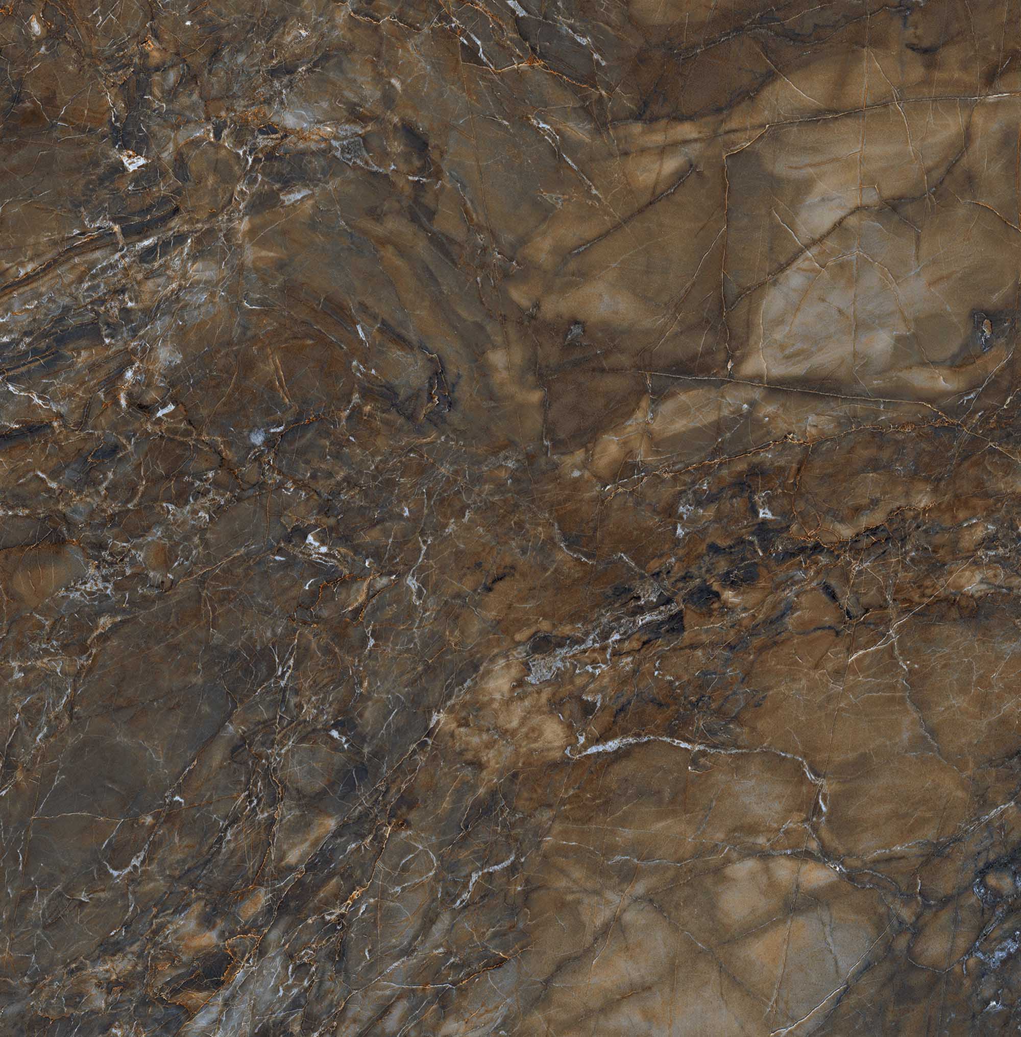 BR04 Bernini Dark Brown Неполированный Рект. 80х80х10 Estima фото 3