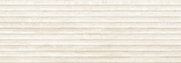 RCUP Travertino Wall Struttura 3D Dorica Vein Bianco Rett 40x120 Ragno Marazzi