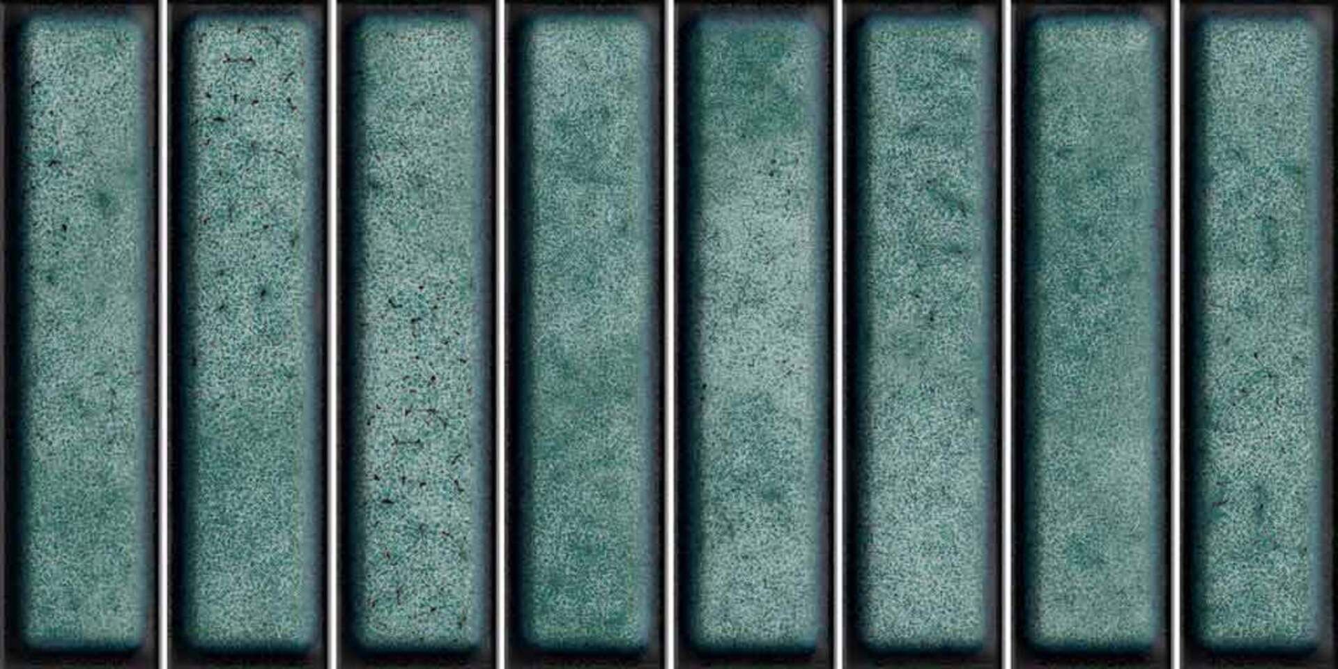 Domino Verde Glossy 15x30 El Barco фото 18