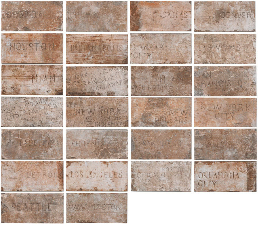 1047422 City Mix Old Chicago 10х20 (микс из 26 вариантов) CIR