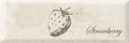 Fruit Mistral Marfil Strawberry 10x30 Monopole Ceramica