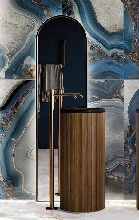 B71175 Glamour Onice Gold Matt Ret 60x120 Bottega фото 15