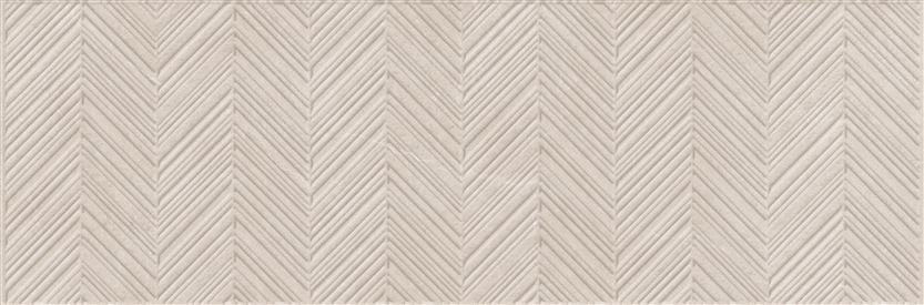 236 Ройс Беж рельеф ёлочка 32,5x100 Eurotile Ceramica