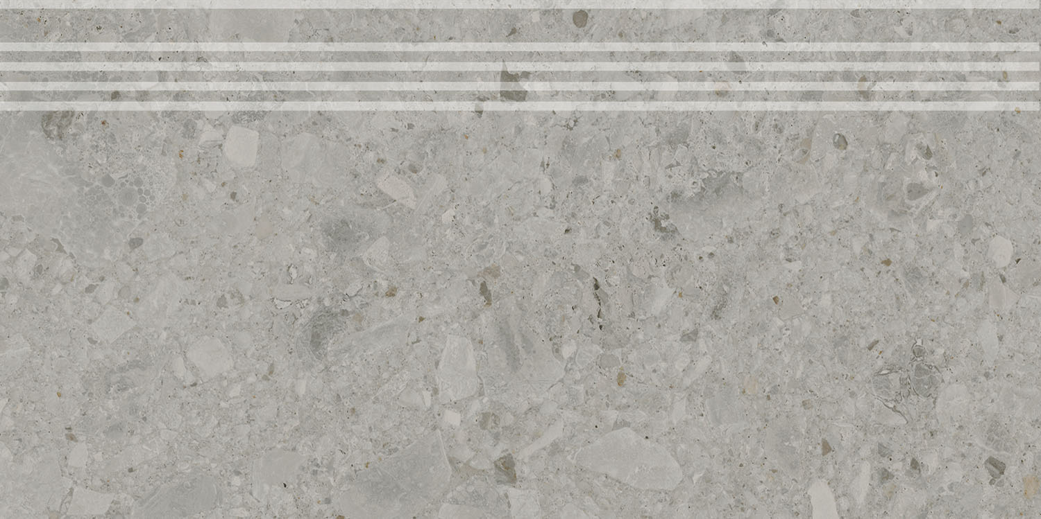 DD606020R/GR Ступень Чеппо ди Гре серый матовый обрезной 30x60x0,9 Kerama Marazzi