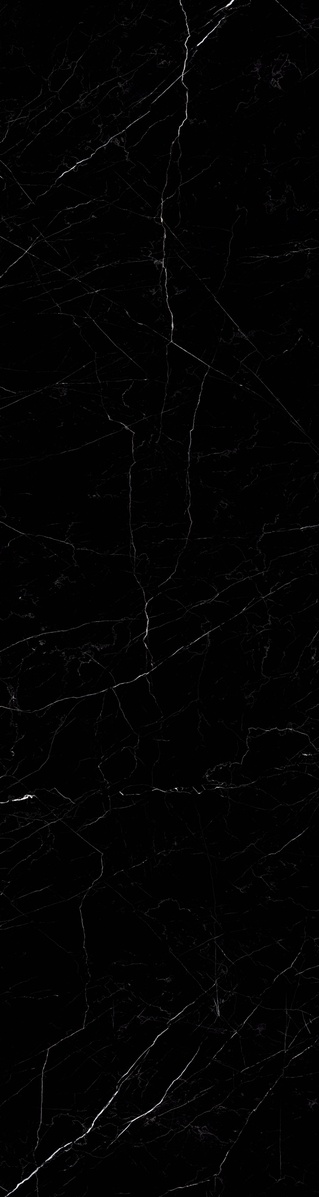 Belgiun Black Brillo High Gloss 15 mm 80x300 Exterior Ceramica