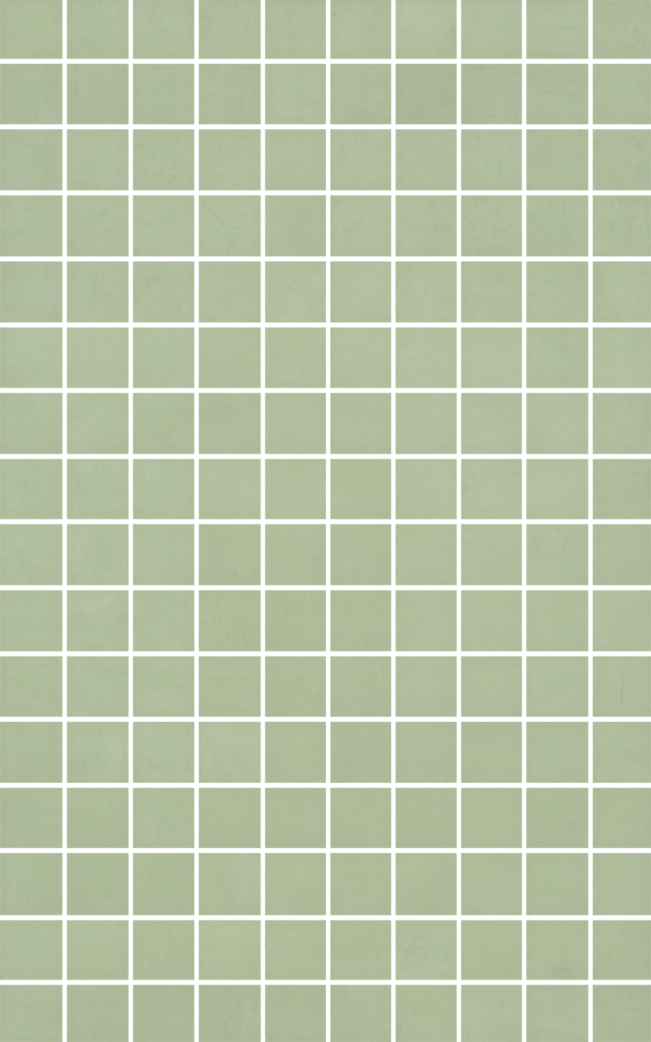 MM6409 Декор Левада мозаичный зеленый светлый глянцевый 25х40 Kerama Marazzi