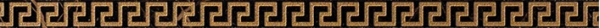240753 FASCIA GRECA NERO 2,7x58,5 Versace (Gardenia Orchidea)