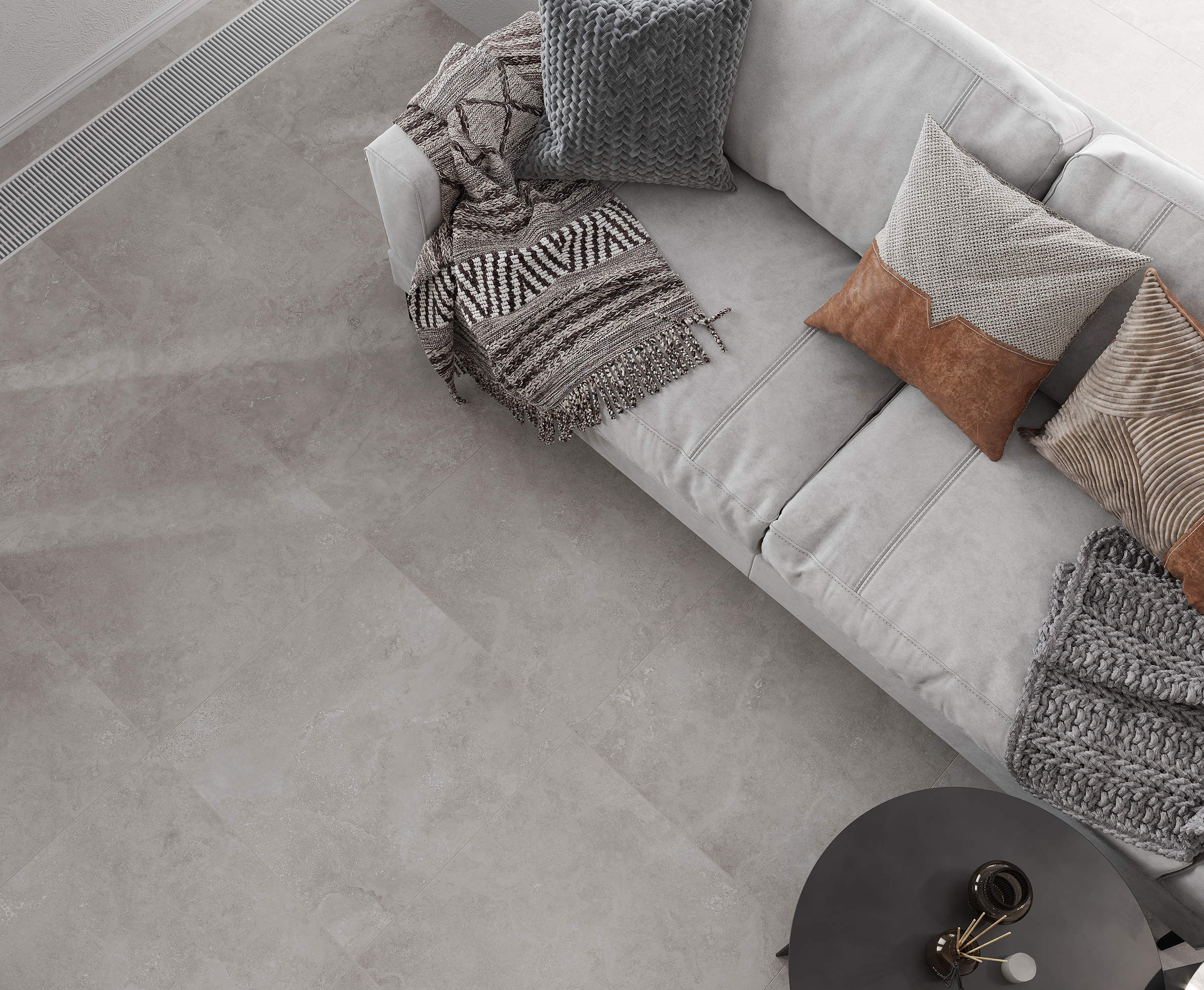 Charon Gray Cтруктурный Карвинг 60x120 Laparet