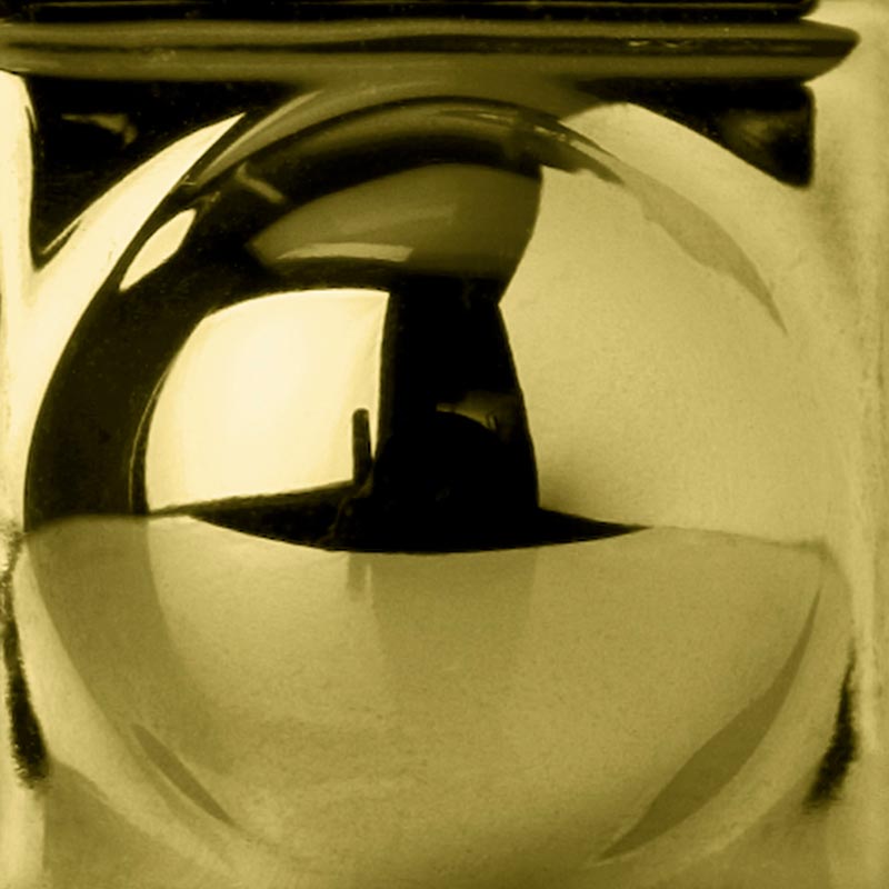 C TB 03 Tassello Bombato Oro 2x2 Petracers