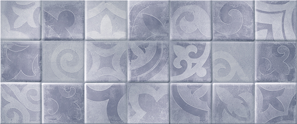 Folk blue голубой 02 25х60 Gracia Ceramica