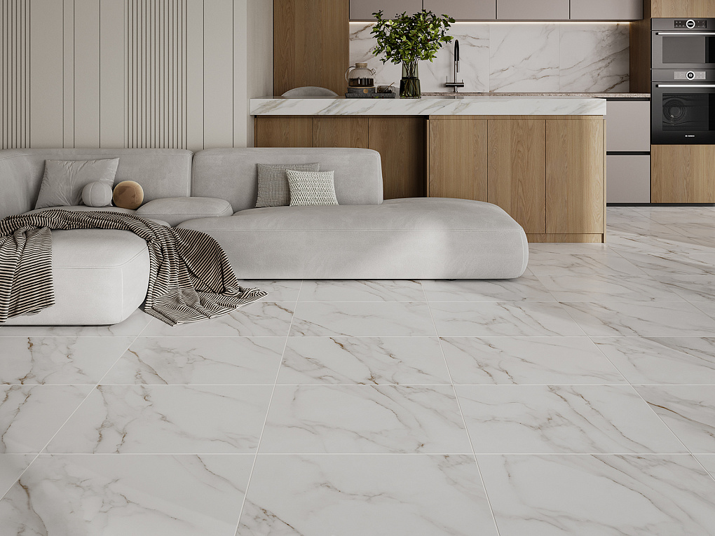 010400001264 Extra white белый PG 01 60х60 Gracia Ceramica