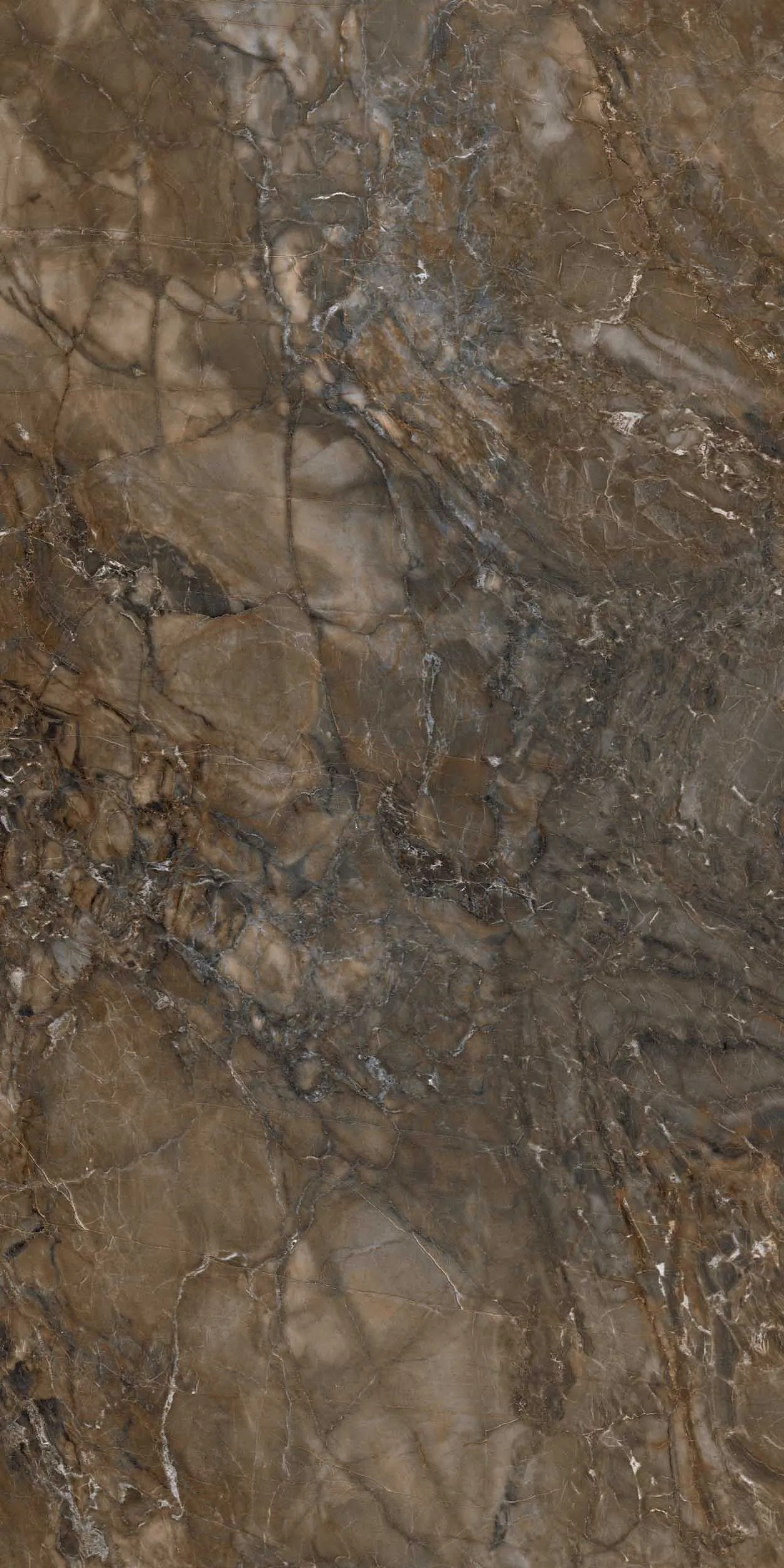 BR04 Bernini Dark Brown Неполированный Рект. 60x120x9 Estima