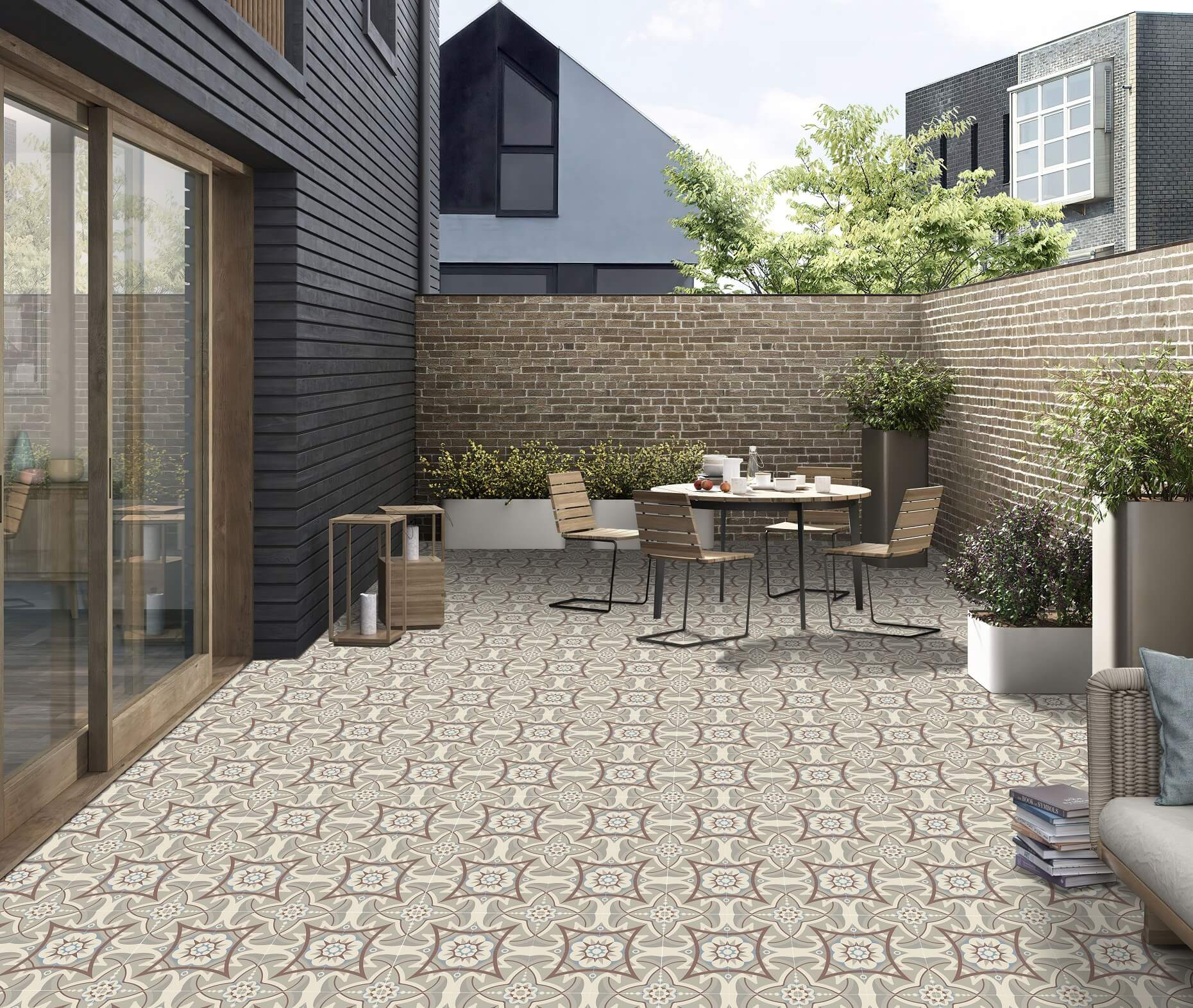 Martinique Grey Matt 20x20 A-Ceramica