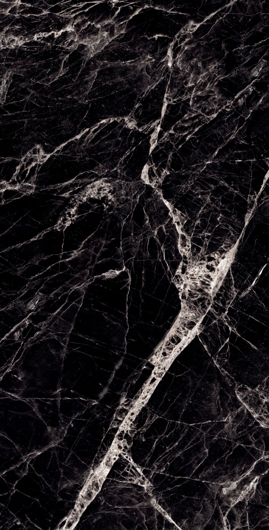 Mediceo Black Glossy 60x120 Modern Tile