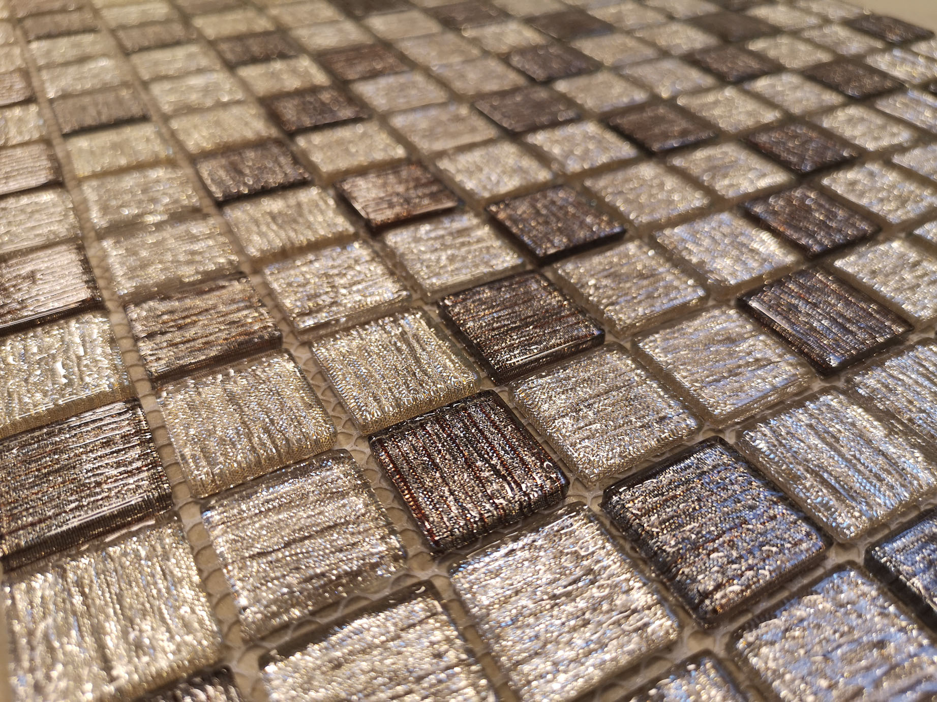 Golden Tissue 23x23x4 (ПУ) 298x298 Caramelle Mosaic