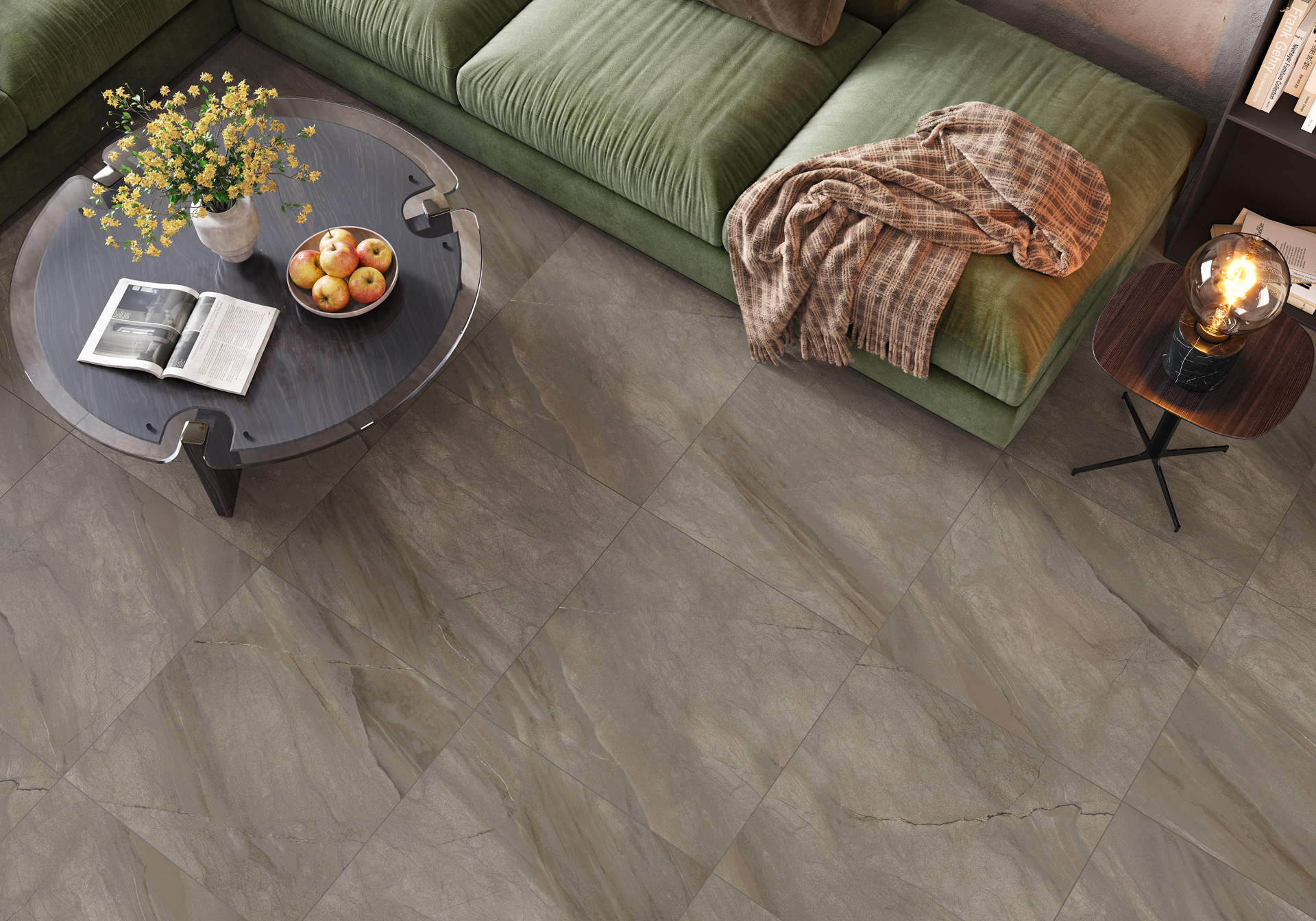 GFU6060CLP47R Calipso матовый карвинг 600x600x9 Alma Ceramica (Уралкерамика) фото 18