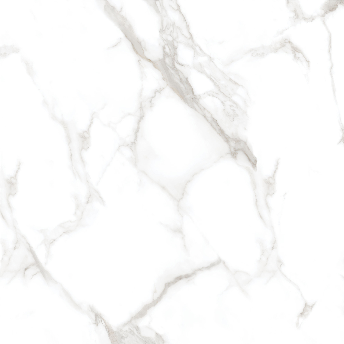 Statuario Perfect Silver Белый Полированный 80х80 Ceradim