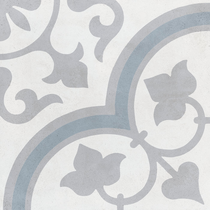 24763 HAVANA SILVER ORNATE 22.3X22.3 Peronda