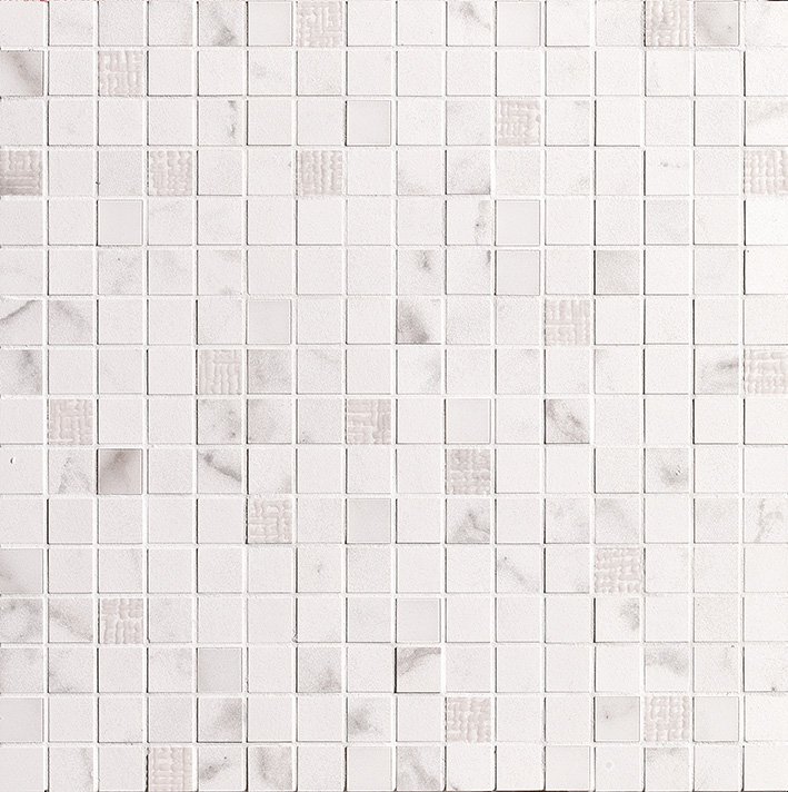 fRC0 Roma Stone Carrara Delicato Mosaico 30,5x30,5 FAP Ceramiche
