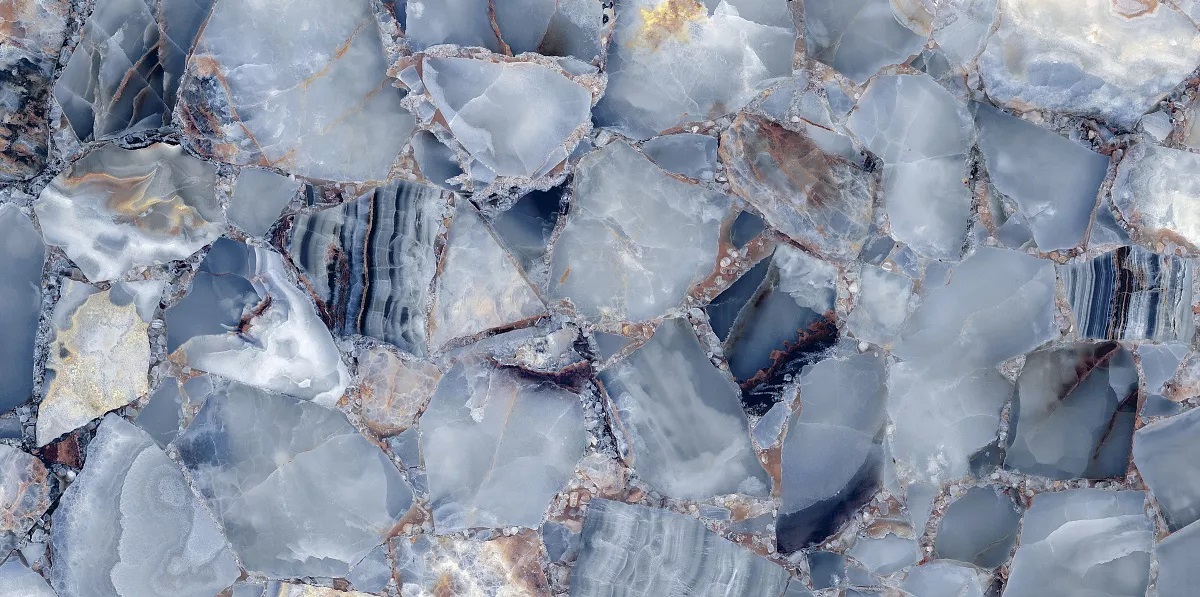 Ancient Ice High Glossy 60x120 Art Ceramic