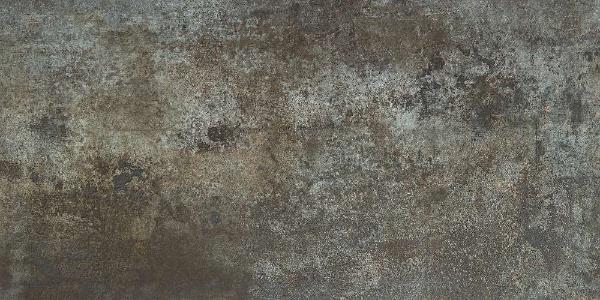 Rusty Metal Coal Luxglass Rec 60x120 Pamesa