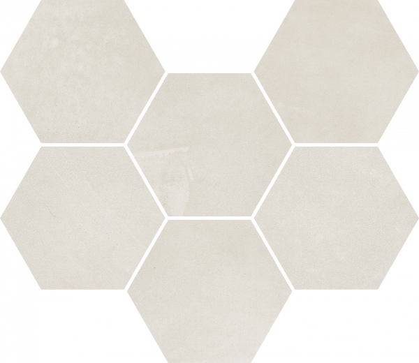 620110000186 Continuum Polar Mosaico Hexagon 25x29 Italon