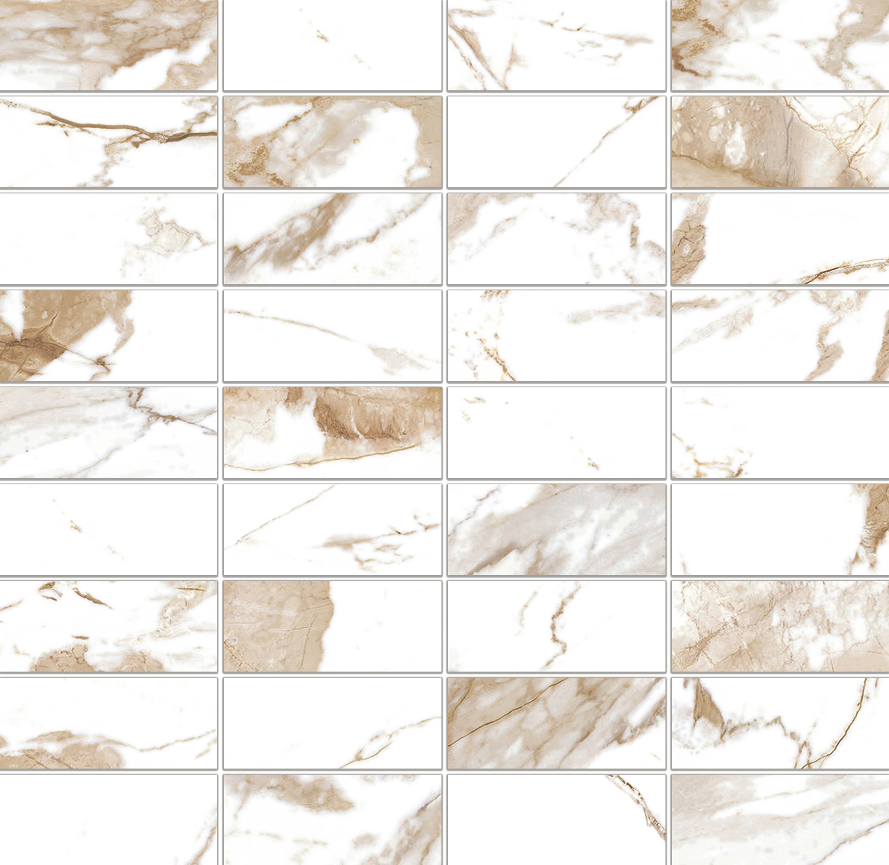 A16678 Мозаика Wild Chic белый 30x30 Meissen