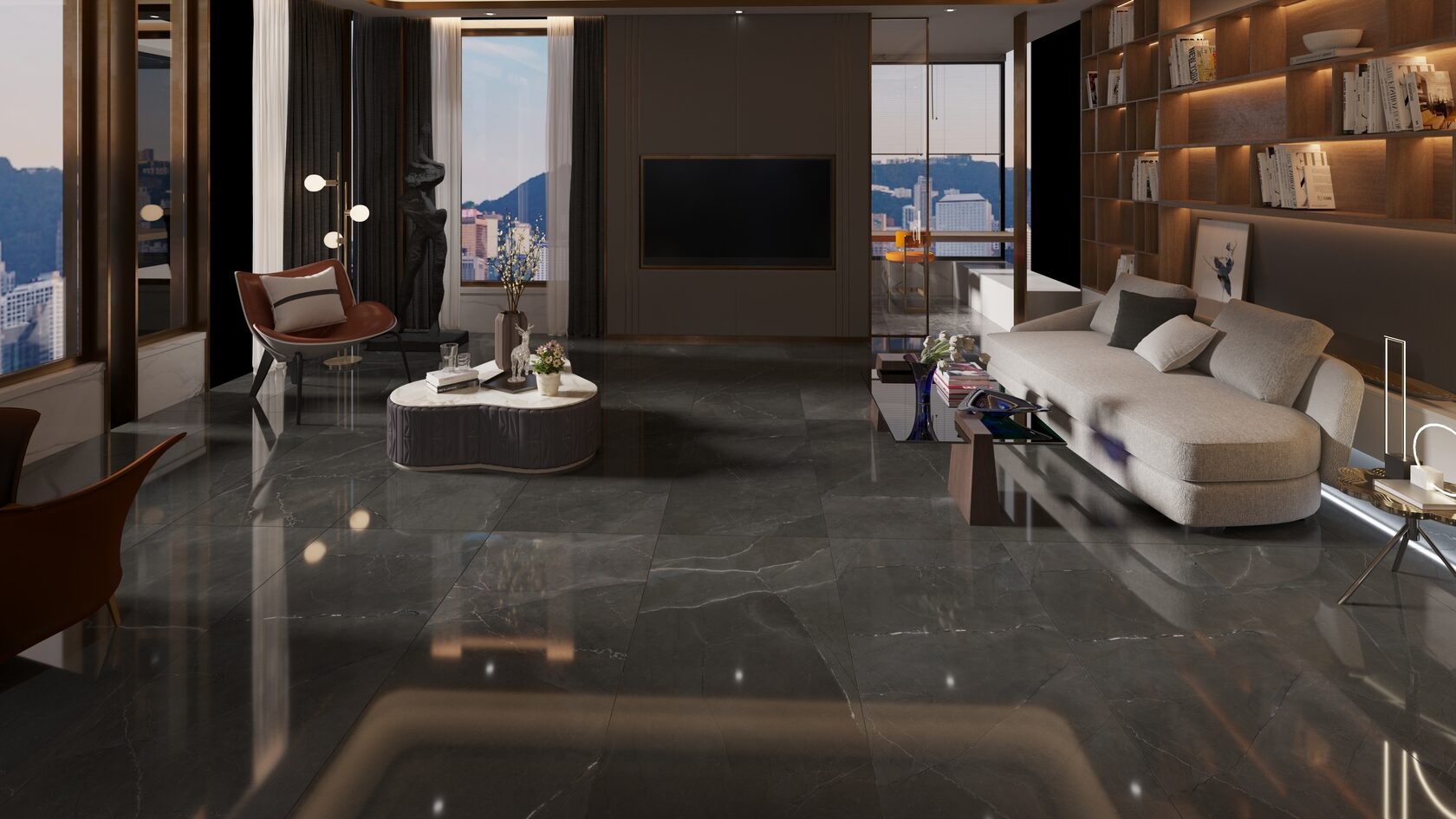 Empire Black Dali Ceramico