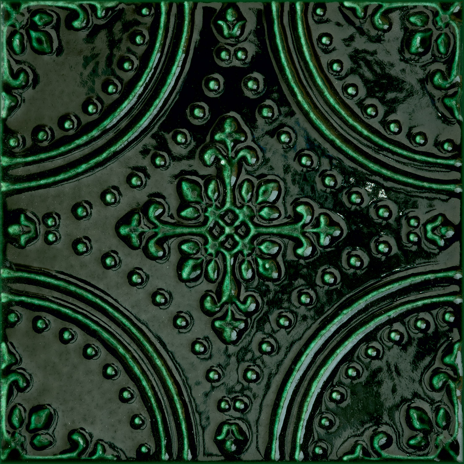 D-Tinta green 14.8x14.8 Tubadzin
