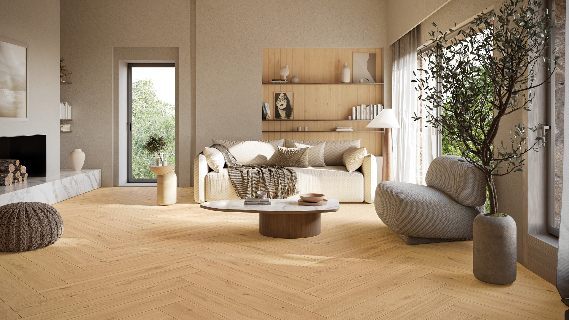 CAO8 Izumi IZ05 Nocciola Classico SP SQ 25х150 Mirage