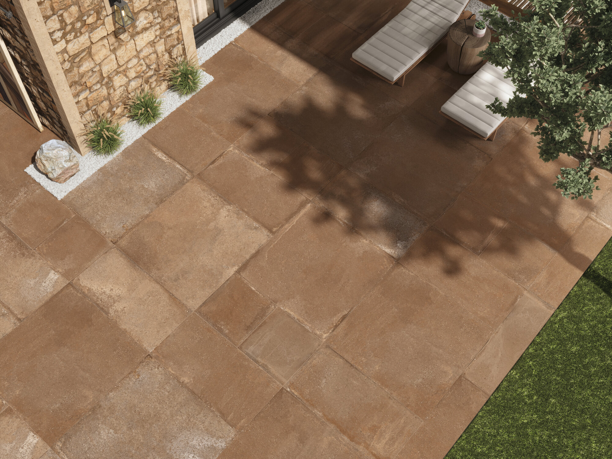 A042409 Palanzo Ecru Rect. 60x60 Ape Ceramica