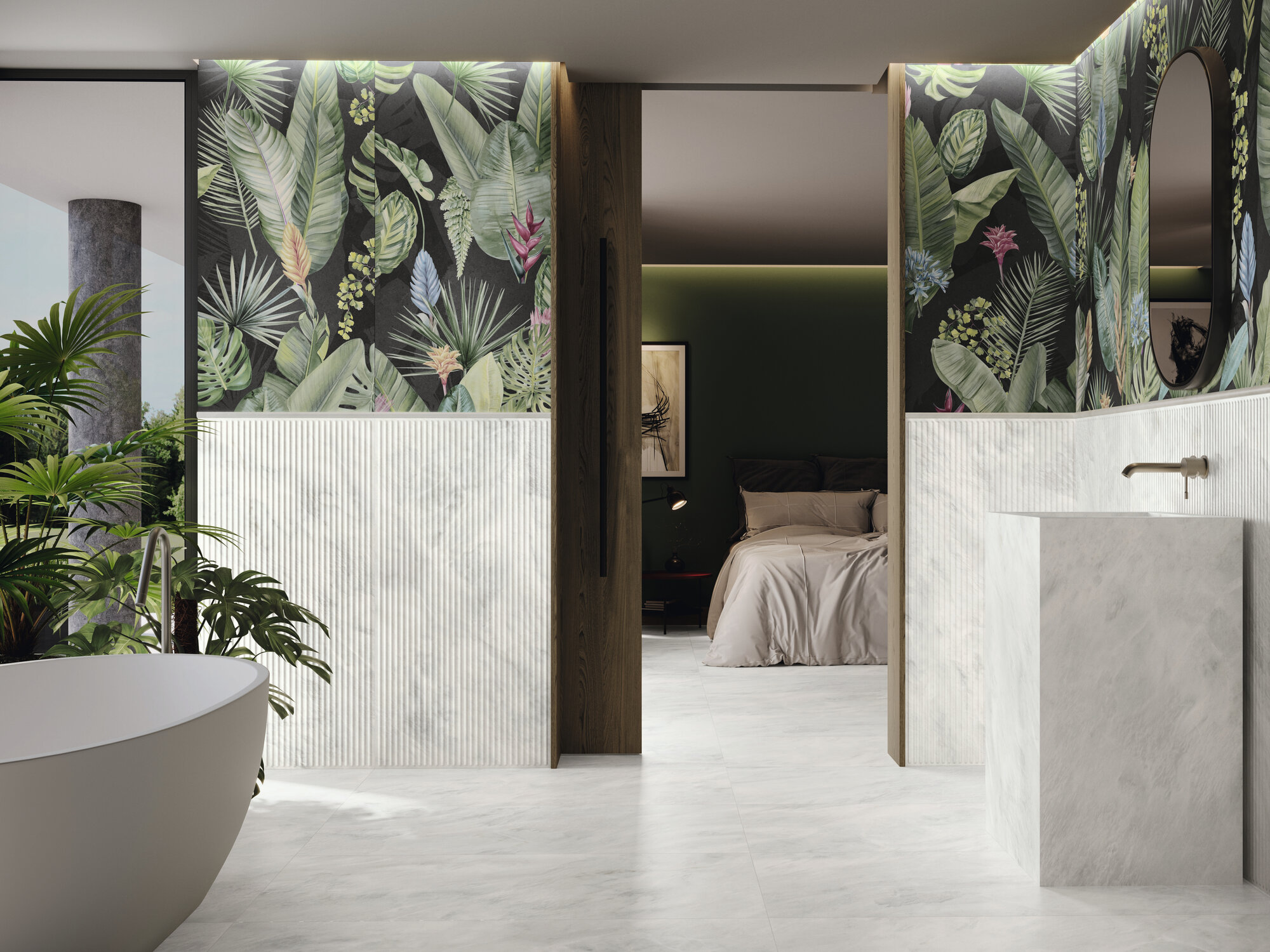 A040476 Alexandria Klebb White Matt Rect 60x120 Ape Ceramica