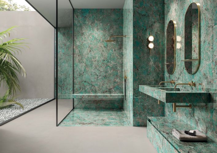 CH07BAL Charm Green SQ.Lapp. 120x60 Italgraniti