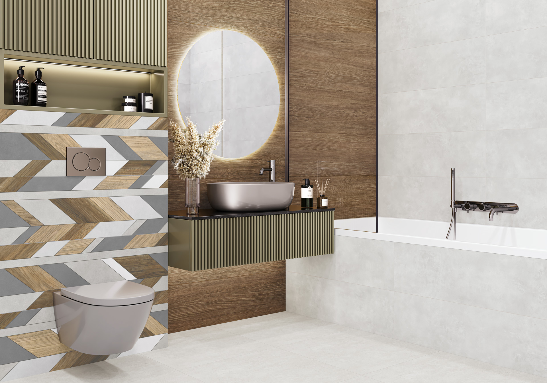 GFU6060MUR47R Mural матовый 600x600x9 Alma Ceramica (Уралкерамика)