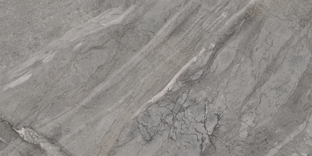 17018 Castello Темно-серый рельеф ректификат 44,8x89,8 Cersanit фото 4