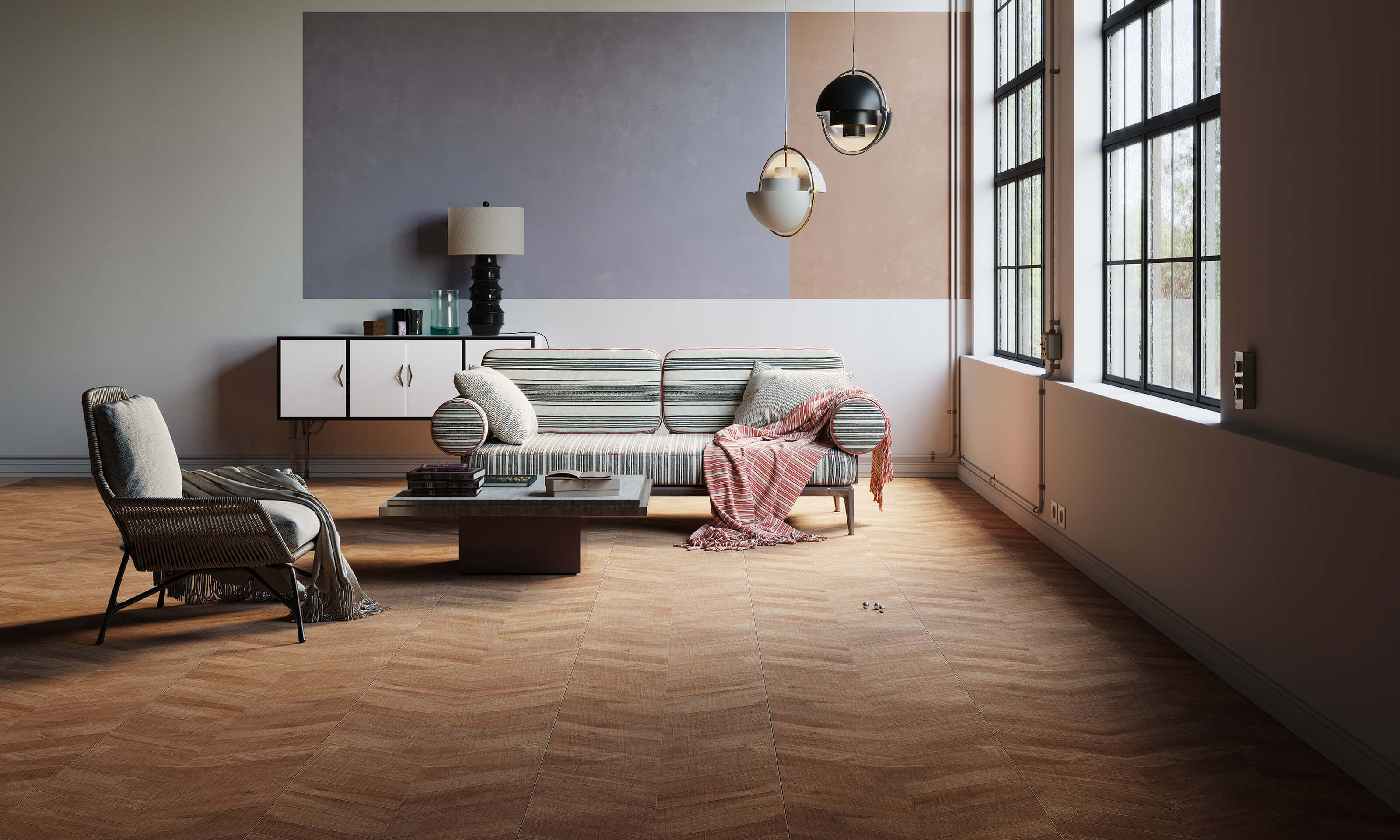 Artwood Chevron Nut R11 120x60 Ibero