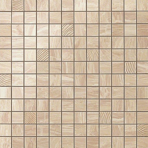 600110000065 S.M. Woodstone Champagne Mosaic 30.5x30.5 Atlas Concorde Russia