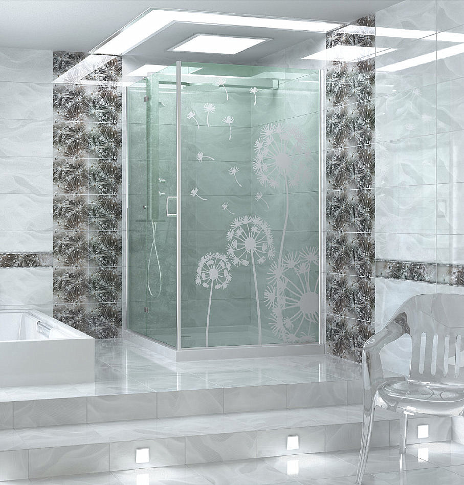 Джерси декор белый 30x60 Beryoza Ceramica