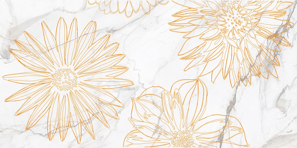 Декор Briere Flower 1 300x600 Beryoza Ceramica