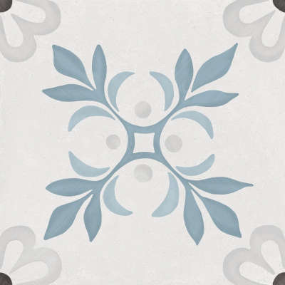 3386036518 Sirocco Blue Garden 9mm R10 22.3x22.3 Harmony