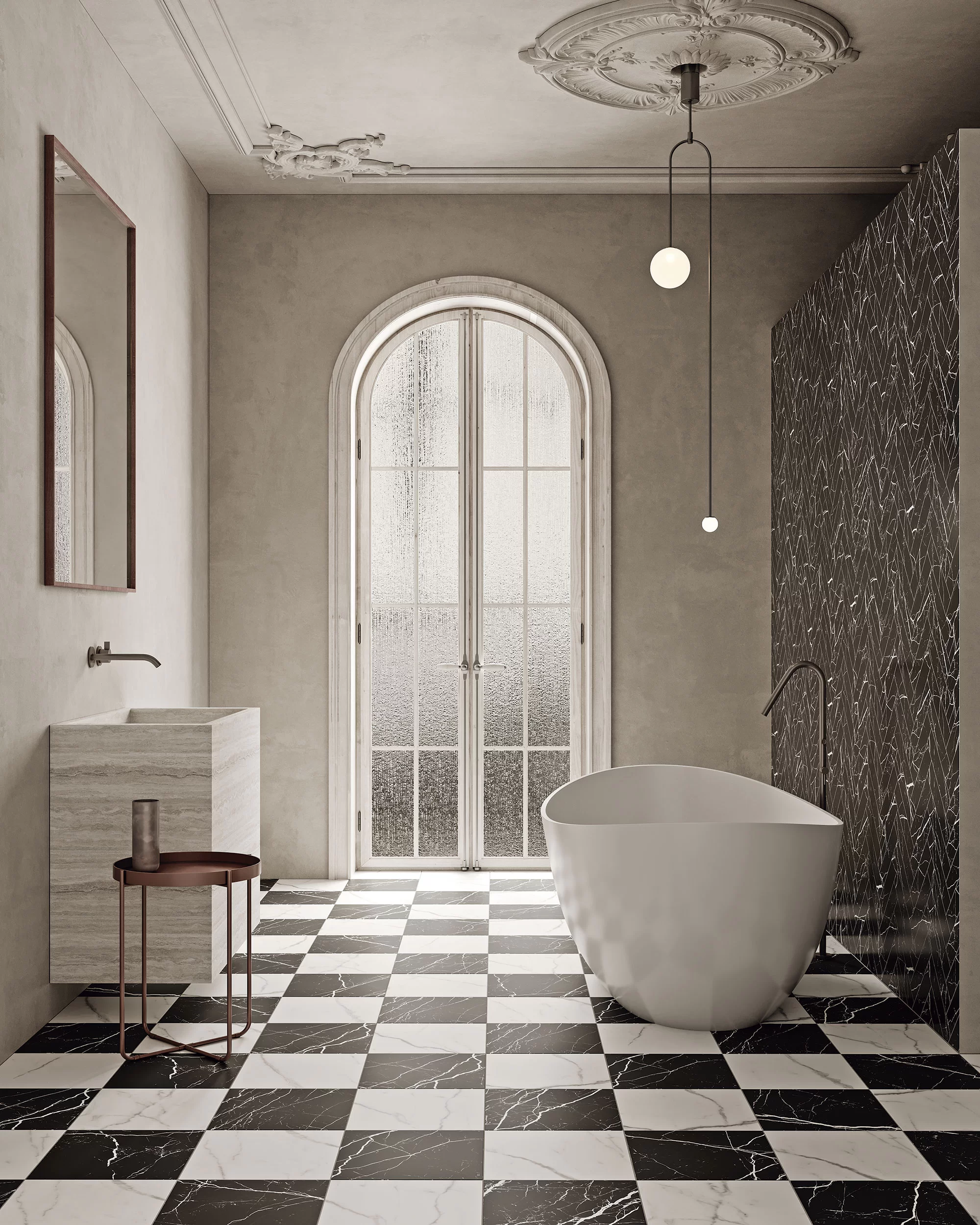 Classic Marbles Marron Emperador 30x30 Ribesalbes фото 8