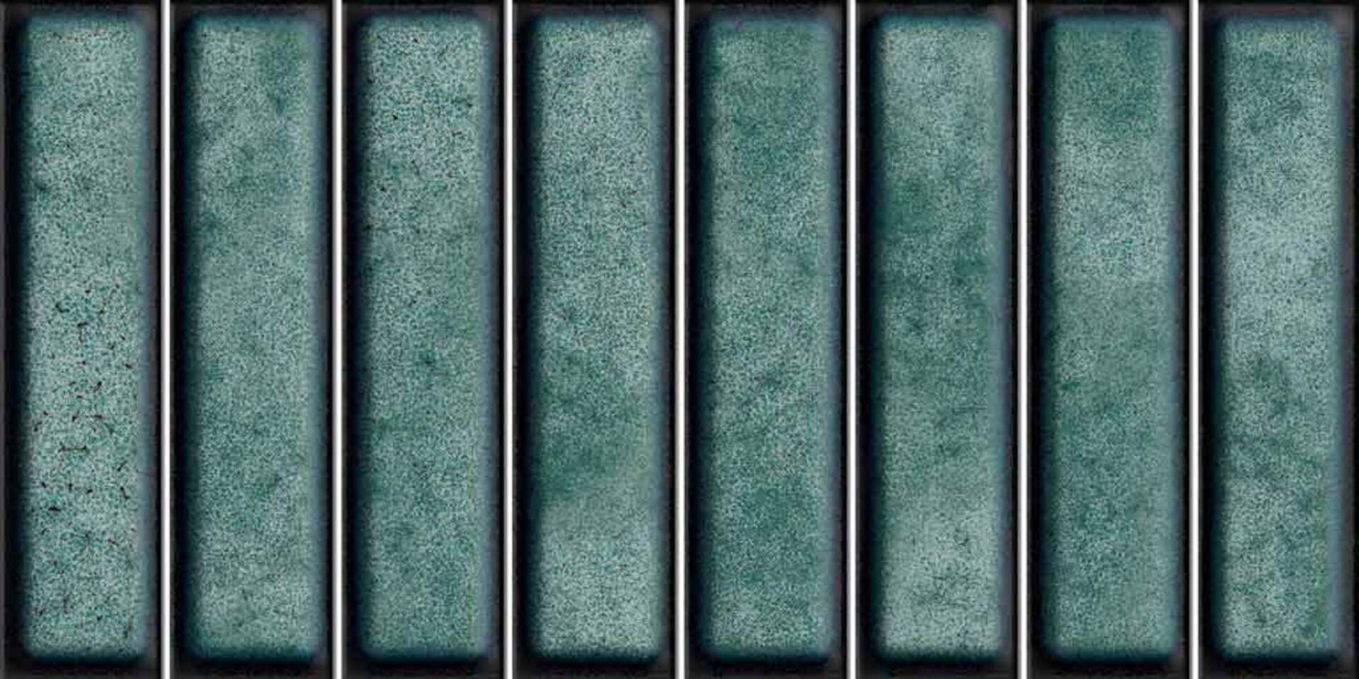 Domino Verde Glossy 15x30 El Barco фото 4