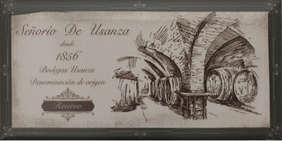 Hueso Wine Labels Decor Mix 10x20 FABRESA
