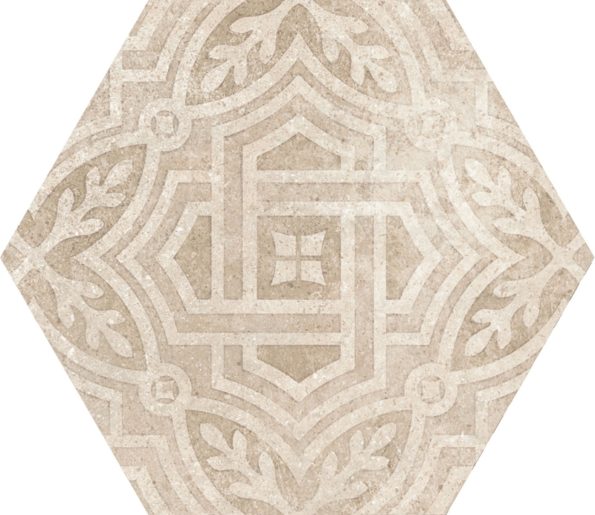 22098 Hexatile Cement Garden Sand 17,5x20 (17 видов паттерна) EQUIPE