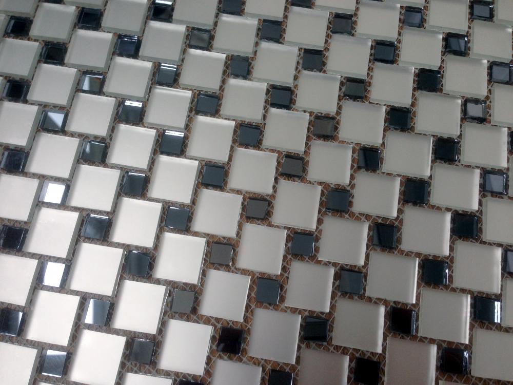 MD10 Мозаика зеркальная на сетке (2x2+1x1) 30.9x30.9 Vivere