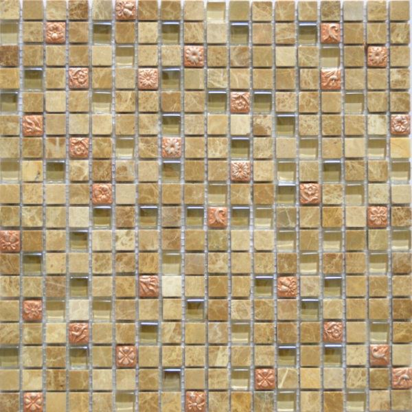 ASS 12 Камень и стекло 30.1x30.1 (чип 1.5x1.5) TonoMosaic