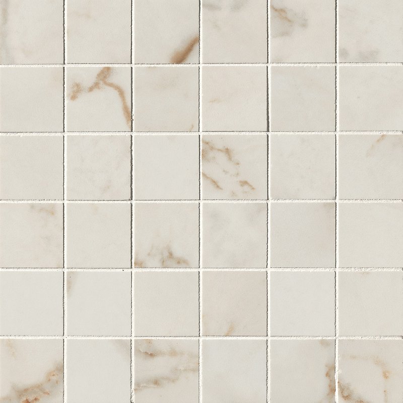 fQJ5 Roma Gold Calacatta Delicato Gres Macromosaico 30x30 FAP Ceramiche