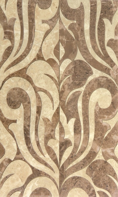 Saloni brown decor 01 30*50 Gracia Ceramica