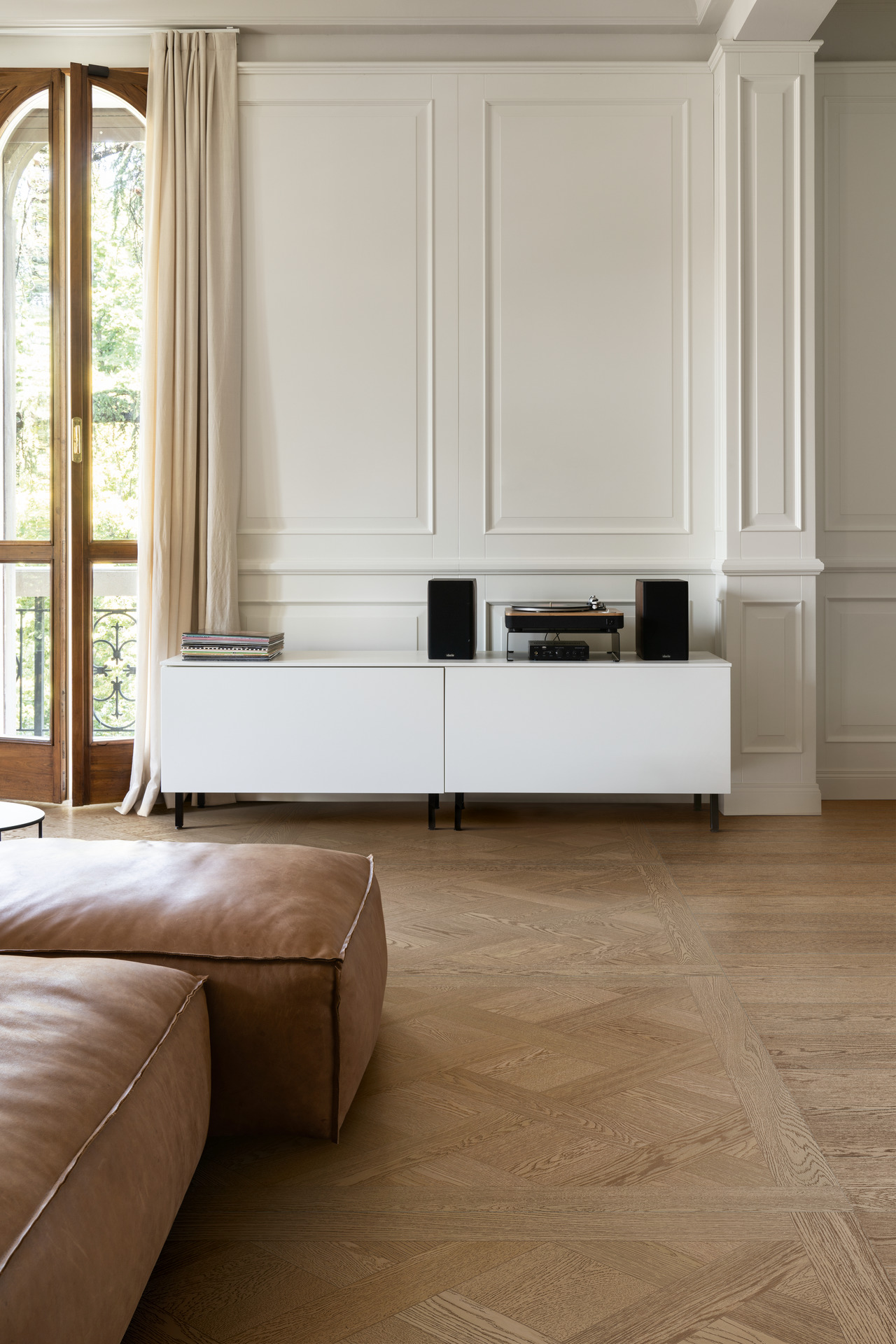 MEK5 Intrecci Versailles Nocciola Rt 120x120 MARAZZI Italy